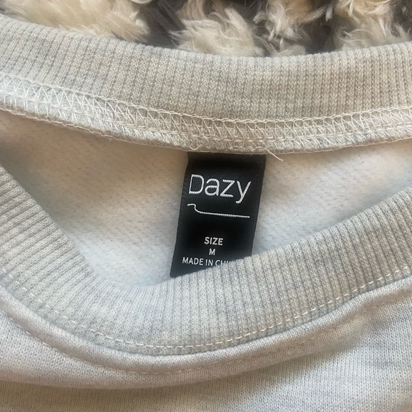 Gray Maxi Sweatshirt Dress with Pockets - Picture 7 of 9